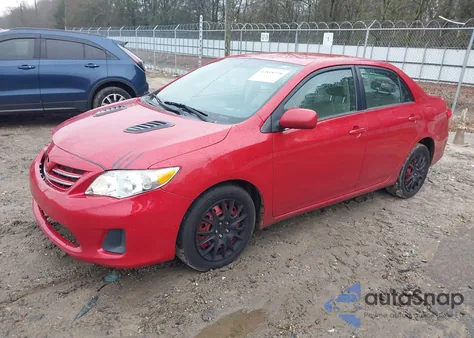 2013 Toyota Corolla Le from USA, damaged, VIN 5YFBU4EE8DP186777